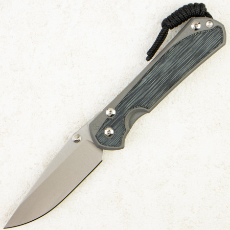 Нож Chris Reeve Large Sebenza 31 Inlay, CPM MagnaCut, Titanium/Black Canvas Micarta Handle, L31-1200