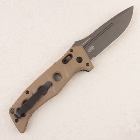 Нож Benchmade Auto Adamas, CruWear, Desert Tan G10 Handle, 2750GY-3