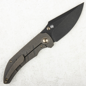 Нож WE Knife Riff-Raff, CPM 20CV, Titanium Bronze - складной туристические ножи из стали Нож WE Knife Riff-Raff, CPM 20CV, Titanium Bronze - складной туристические ножи из стали