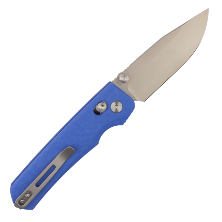Нож Remette Aurora, 14C28N, G10 Blue Handle, AURA-G3