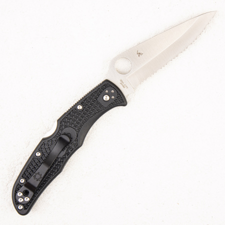Нож Spyderco Endura 4,C10SBK, VG-10 Full Serrated, FRN Black