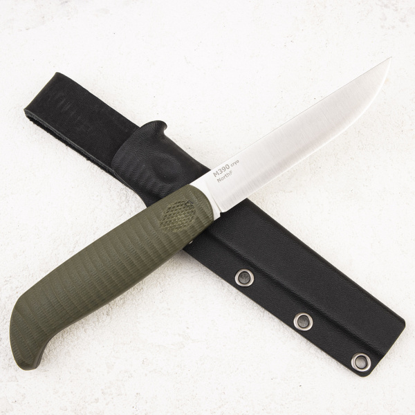 Нож OWL North F Грибок, M390 Cryo, G10 Olive, Kydex - купить в интернет-магазине Blademan