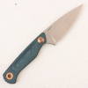 Нож Benchmade Dacian, MagnaCut, Blue Denim Micarta Handle, Brown Leather Sheath, 203-04