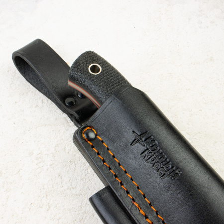 Нож Южный Крест Скаут L, Elmax, Convex, Micarta Black, Насечка