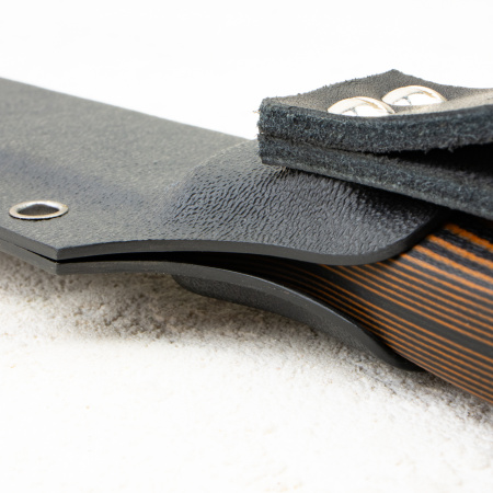 Нож OWL Otus F, N690, G10 Black / Orange, Kydex, OWL-1241111131