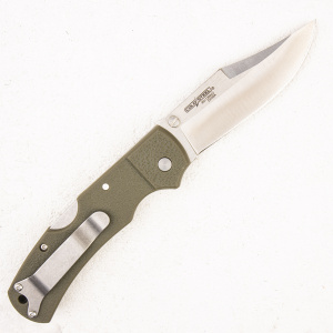 Нож Cold Steel Double Safe Hunter, 8Cr13MoV, GFN OD GREEN - складной туристические ножи из стали Нож Cold Steel Double Safe Hunter, 8Cr13MoV, GFN OD GREEN - складной туристические ножи из стали