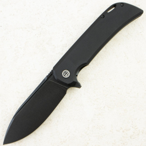 Нож Petrified Fish Tunny, Black Stonewash, 14C28N, G10 Black Handle, PFB05DDW Нож Petrified Fish Tunny, Black Stonewash, 14C28N, G10 Black Handle, PFB05DDW