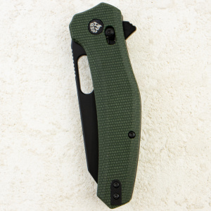 Нож QSP Emu, Black 14C28N, Micarta Green, QS164-B2 Нож QSP Emu, Black 14C28N, Micarta Green, QS164-B2