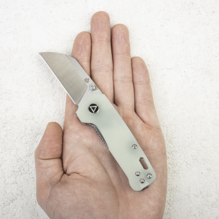 Нож QSP Penguin MINI, 14C28N, G10 Jade