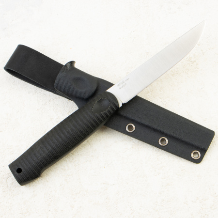 Нож OWL North F, N690 Cryo, Micarta Black, Kydex