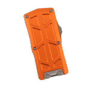Нож Microtech Exocet II (Double Edge), Stonewash, M390, Aluminum Orange, 1157-10 OR