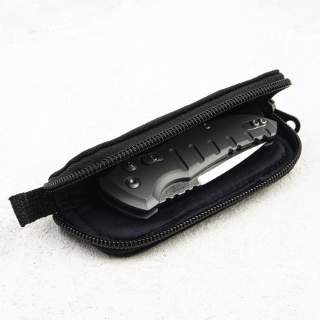 Нож Hogue A01-MicroSwitch Auto, CPM 154, Aluminum Gray, 24112