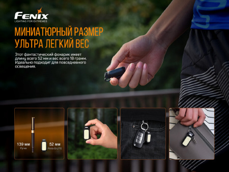 Фонарь Fenix E-lite Фонарь Fenix E-lite - купить в интернет-магазине Blademan