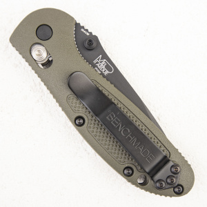 Нож Benchmade 557BKOD Mini-Griptilian Tanto Black Plain, Olive Drab - складной туристические ножи из стали Нож Benchmade 557BKOD Mini-Griptilian Tanto Black Plain, Olive Drab - складной туристические ножи из стали