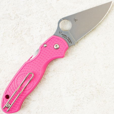 Нож Spyderco Para 3 Lightweight, CTS BD1N, FRN Pink, C223PPN