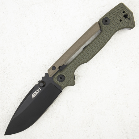 Нож Cold Steel AD-15, 58SQODBK, S35VN, G10 Olive\Brown