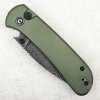 Нож CIVIVI Qubit Button Lock, Damascus, Aluminum Green, C22030E-DS1 Нож CIVIVI Qubit Button Lock, Damascus, Aluminum Green, C22030E-DS1