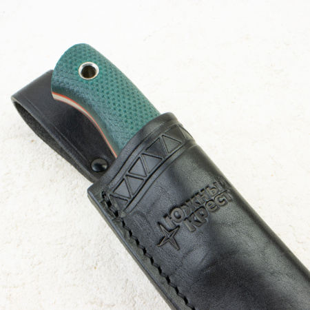 Нож Южный Крест Fox, VG-10, Convex, Micarta Emerald, 228