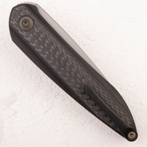 Нож WE Knife Black Void Opus, 20CV, 6AL4V Titanium/Carbon Fiber Black - складной туристические ножи из стали Нож WE Knife Black Void Opus, 20CV, 6AL4V Titanium/Carbon Fiber Black - складной туристические ножи из стали
