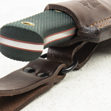 Нож Южный Крест Модель X M, CPR, Конвекс, Микарта Изумруд, Насечка - купить в интернет-магазине Blademan