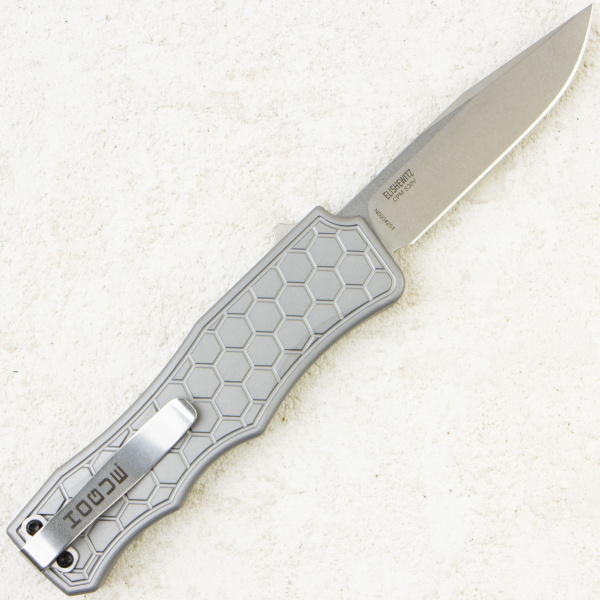 Нож Hogue Exploit Auto, CPM S30V, Aluminum Gray, 34052