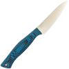 Нож овощной OWL S100 F, N690 Cryo, G10 Black/Blue, Kydex