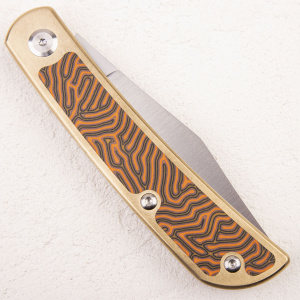 Нож WKL Mockingbird, ELMAX, Bronze/Micarta Orange Нож WKL Mockingbird, ELMAX, Bronze/Micarta Orange