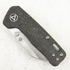 QSP Penguin MINI, 14C28N, Micarta Dark Brown QSP Penguin MINI, 14C28N, Micarta Dark Brown
