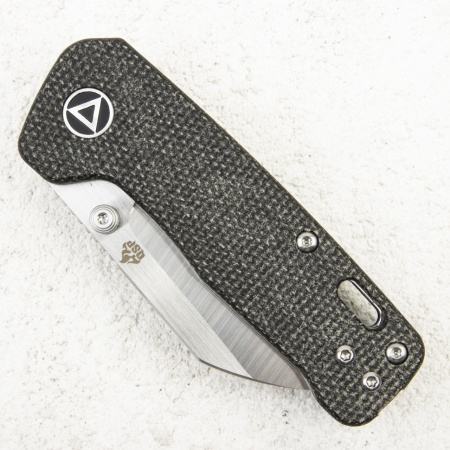 QSP Penguin MINI, 14C28N, Micarta Dark Brown QSP Penguin MINI, 14C28N, Micarta Dark Brown