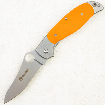 Нож Ganzo G7372-OR, Оранжевый, Stonewashed