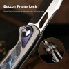 Нож Remette Saker Falcon, CPM S45VN, Titanium/Carbon Black/Blue Handle, ASTP-1 Нож Remette Saker Falcon, CPM S45VN, Titanium/Carbon Black/Blue Handle, ASTP-1