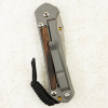 Нож Chris Reeve Small Sebenza 31 Inlay, CPM MagnaCut, Titanium/Macassar Ebony Handle, S31-1116