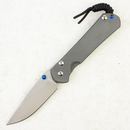 Нож Chris Reeve Large Sebenza 31 Plain, Polished CPM MagnaCut, Titanium Handle, L31-1014