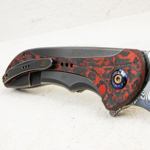 Нож WE Knife Equivik Flipper Knife, CPM 20CV, Titanium & Carbon Fiber Handle, WE23020-DS1 Нож WE Knife Equivik Flipper Knife, CPM 20CV, Titanium & Carbon Fiber Handle, WE23020-DS1