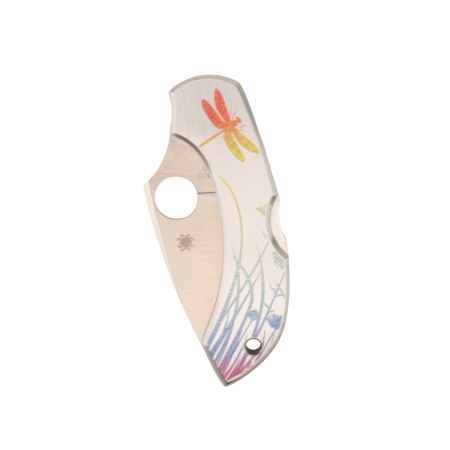 Нож Spyderco Dragonfly Tattoo, VG-10, Stainless Steel Handle, C28PT