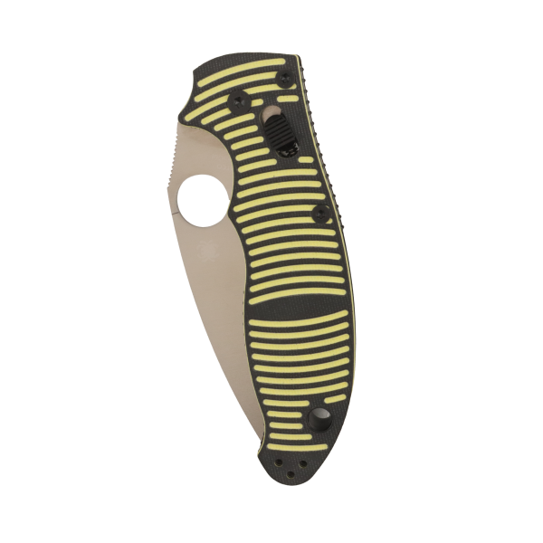 Нож Spyderco Manix 2 Salt, MagnaCut, G10 Black/Yellow Handle, C101GBKYLMCP2
