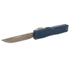 Нож Microtech Ultratech GEN IV, Apocalyptic, M390, Aluminum Navy Blue Handle, 11214-10 APNA