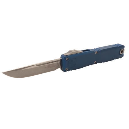 Нож Microtech Ultratech GEN IV, Apocalyptic, M390, Aluminum Navy Blue Handle, 11214-10 APNA