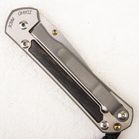 Нож Chris Reeve Small Sebenza 21 Gabon Ebony Inlay Нож Chris Reeve Small Sebenza 21 Gabon Ebony Inlay - купить в интернет-магазине Blademan