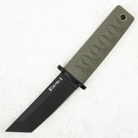 Нож Cold Steel Kyoto 1 Tanto, 8Cr13MoV, Kray-Ex Olive, CS17DA-ODBK - купить в интернет-магазине Blademan
