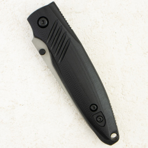 Mr.Blade Shot, D2, Stonewash, G10 Black Mr.Blade Shot, D2, Stonewash, G10 Black