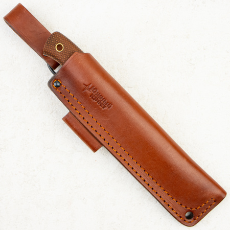 Нож Южный Крест Скаут L, VG10, Конвекс, Микарта Койот, Насечка