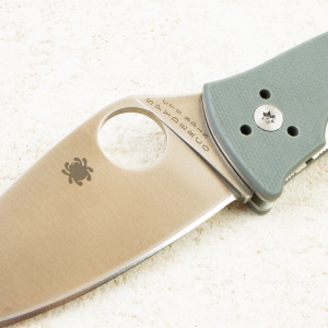 Нож Spyderco Alcyone, CTS BD1N, G10 Gray, C222GPGY Нож Spyderco Alcyone, CTS BD1N, G10 Gray, C222GPGY
