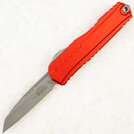 Нож Microtech Cypher II, Apocalyptic, M390MK, Aluminum Red, 1241-10 APRD