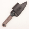 Нож Benchmade Dacian, MagnaCut, Brown Micarta Handle, Black Leather Sheath, 203BT-03