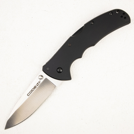 Нож Cold Steel Code 4 Spear Point, S35VN, Black