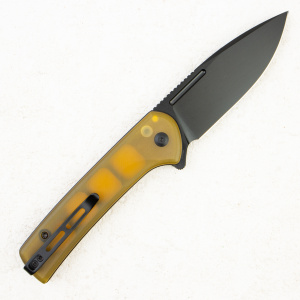 Нож CIVIVI Conspirator Flipper & Button Lock, Nitro-V, Polished Ultem Handle, C21006-6 - складной туристические ножи из стали Нож CIVIVI Conspirator Flipper & Button Lock, Nitro-V, Polished Ultem Handle, C21006-6 - складной туристические ножи из стали