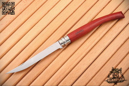 Нож филейный Opinel №12, Нержавеющая сталь, Бубинга - купить в интернет-магазине Blademan