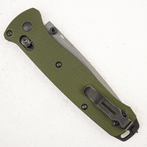 Нож Benchmade Bailout, CPM-M4 Tanto, 6061-T6 Aluminum Green, 537GY-1 Нож Benchmade Bailout, CPM-M4 Tanto, 6061-T6 Aluminum Green, 537GY-1