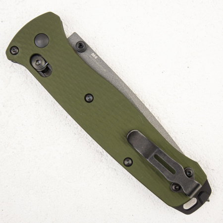 Нож Benchmade Bailout, CPM-M4 Tanto, 6061-T6 Aluminum Green, 537GY-1 Нож Benchmade Bailout, CPM-M4 Tanto, 6061-T6 Aluminum Green, 537GY-1
